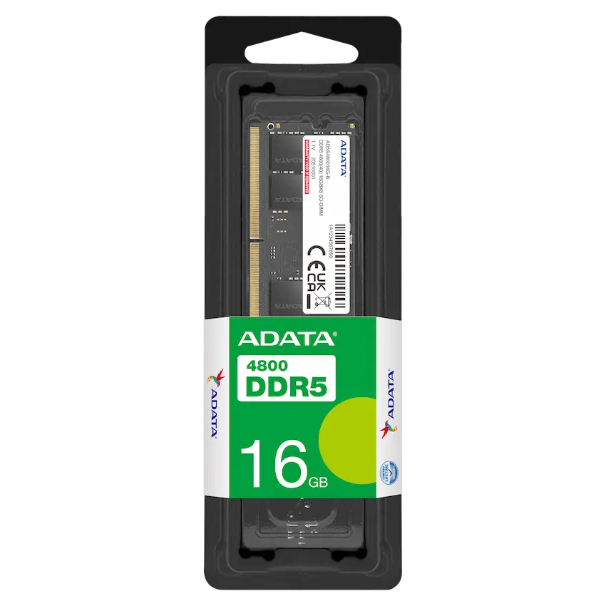 Ram Laptop Adata Premier 16GB DDR5 4800Mhz – AD5S480016G-S