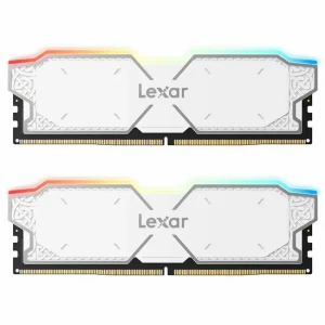 Ram Lexar Thor RGB 32GB (2x16GB) DDR5 6000Mhz White – LD5U16G60C38AG-RGD