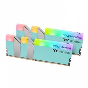 Ram Thermaltake TOUGHRAM RGB Turquoise 16GB (2x8GB) DDR4 3600MHz C18 – RG27D408GX2-3600C18A