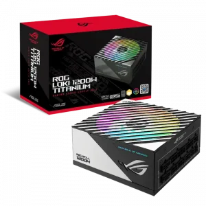 Nguồn Asus ROG LOKI SFX-L 1200W Titanium (80 Plus Titanium, ARGB, ATX 3.1, PCIe 5.1)