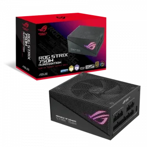 Nguồn Asus ROG STRIX 750W Gold Aura Edition (80 Plus Gold, ARGB, ATX 3.0,  PCIe 5.0)