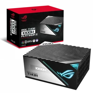 Nguồn Asus ROG Thor 1000W Platinum II (Màn hình OLED, 80 Plus Platinum, ARGB, ATX 3.0,  PCIe 5.0)