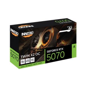 VGA INNO3D GeForce RTX 5070 TWIN X2 OC 12GB GDDR7