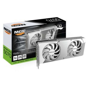 VGA INNO3D GeForce RTX 5070 TWIN X2 OC WHITE 12GB GDDR7