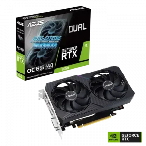 VGA ASUS Dual GeForce RTX 3050 V2 OC Edition 8GB GDDR6