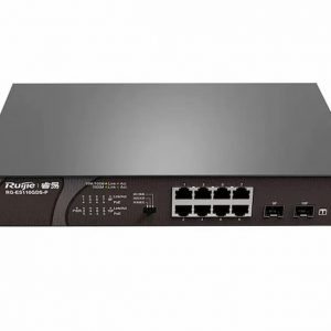 Switch RUIJIE Reyee RG-ES110GDS-P (8 Port 10/100/1000 Base-T, 2 Port SFP 1000 Base-X) unmanaged Switch
