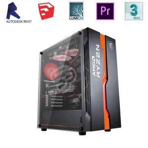 THKG-Corona 011(R7 3800X/X570/Ram 16GB/GTX 1660 Super 6GB/SSD 240GB/600W/DOS)