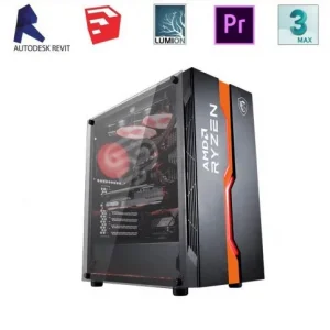 THKG-Designer A012 (R7 2700/B450/Ram 16GB/GTX 1650 4GB/SSD 240GB/550W/DOS)