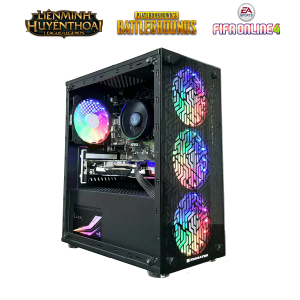 THKG-DIE HARD 101 (i3-10100F/ H410/ Ram 8GB/ RX550 4GB/ SSD 120GB/ 550W/ DOS)