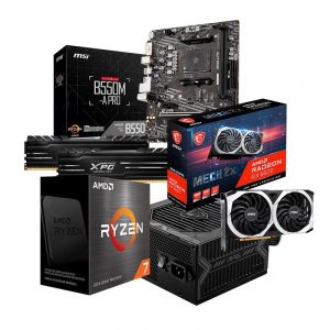 THKG-GAME 016 (R7 5700X/ B550/ Ram 16GB/ RX 6600/ 550W/DOS)