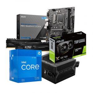 THKG-GAME 105 (i5 12400F/ B660/ RAM 16GB/ GTX 1660S 6GB/ 550W/DOS)