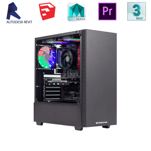 THKG-NOVA 012 (R7 3700X/B450/Ram 16GB/GTX 1660 Super-6G/SSD 240GB/600W/DOS)