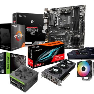 THKG GAME AMD 5700X (R7 5700X/ B550/ Ram 8GB/ RTX 4060 /650W/ DOS)