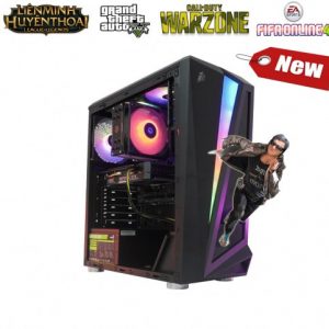 THKG-QUICK SILVER 102 (i5 10400F/ B460M/ Ram 8GB/ GTX 1650 4GB/ SSD 120GB/ 500W/ DOS)