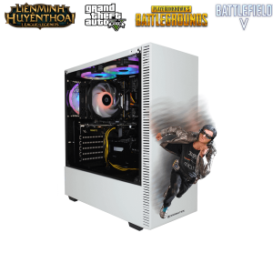 THKG-Stream 010 (R5 3500X/B450/Ram 8GB/GTX 1660 Super 6GB/SSD 240GB/550W/DOS)