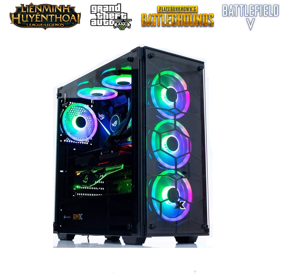 THKG-SUPER Player 101 (i7 10700F/ B460M/ Ram 8GB/ GTX 1660S 6GB/ SSD 256GB/ 650W/ DOS)
