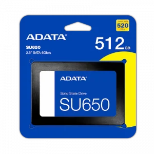 SSD Adata SU650 512GB 2.5 inch Sata 3 – ASU650SS-512GT-R