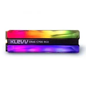 SSD Klevv CRAS C700 RGB 960GB M2 NVME Gen3x4 – K960GM2THKG0-C7R (Read/Write: 1,500/1,300 MB/s, 3D 72-Layer NAND)