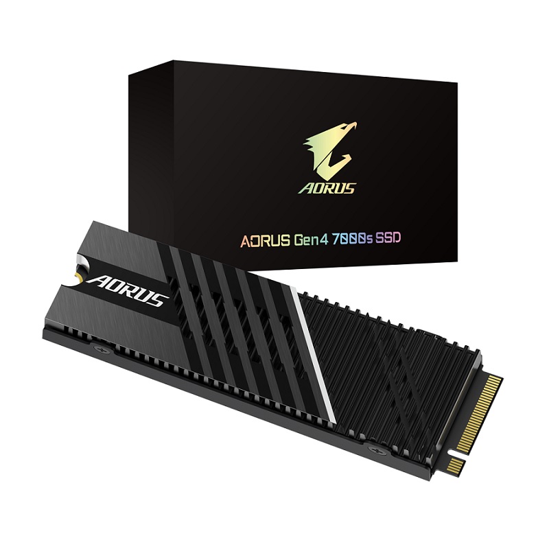 SSD Gigabyte Aorus 1TB M2 NVMe Gen 4 7000s – GP-AG70S1TB (Read/Write 5500/7000 MB/s)