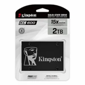 SSD Kingston KC600 2TB 2.5 inch Sata 3 – SKC600/2048G (Read/Write: 550/520 MB/s)
