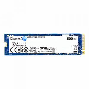SSD Kingston NV3 500GB M2 2280 NVMe PCIe Gen4x4 SNV3S/500G (Read/Write 5000/3000MB/s)
