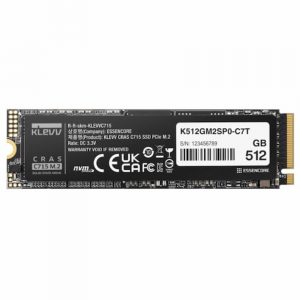 SSD Klevv CRAS C715 512GB M2 NVME Gen3x4 – K512GM2THKG0-C7T (Read/Write: 3200/2000 MB/s, TLC Nand)