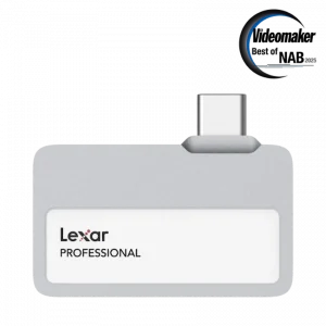 Ổ cứng di động SSD Lexar Professional Go 1TB (USB 3.2 Gen 2 Type-C, Read/Write 1050/1000 MB/s, Bạc)