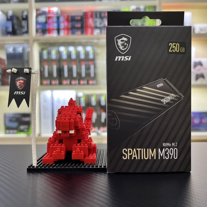 SSD MSI THKGATIUM M390 250GB M2 2280 NVMe PCIe Gen3x4 (Read/Write 3300/1200 MB/s, 3D Nand)