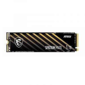 SSD MSI THKGATIUM M470 1TB M2 2280 NVMe PCIe Gen4x4 (Read/Write: 5000/4400 MB/s, 3D Nand)