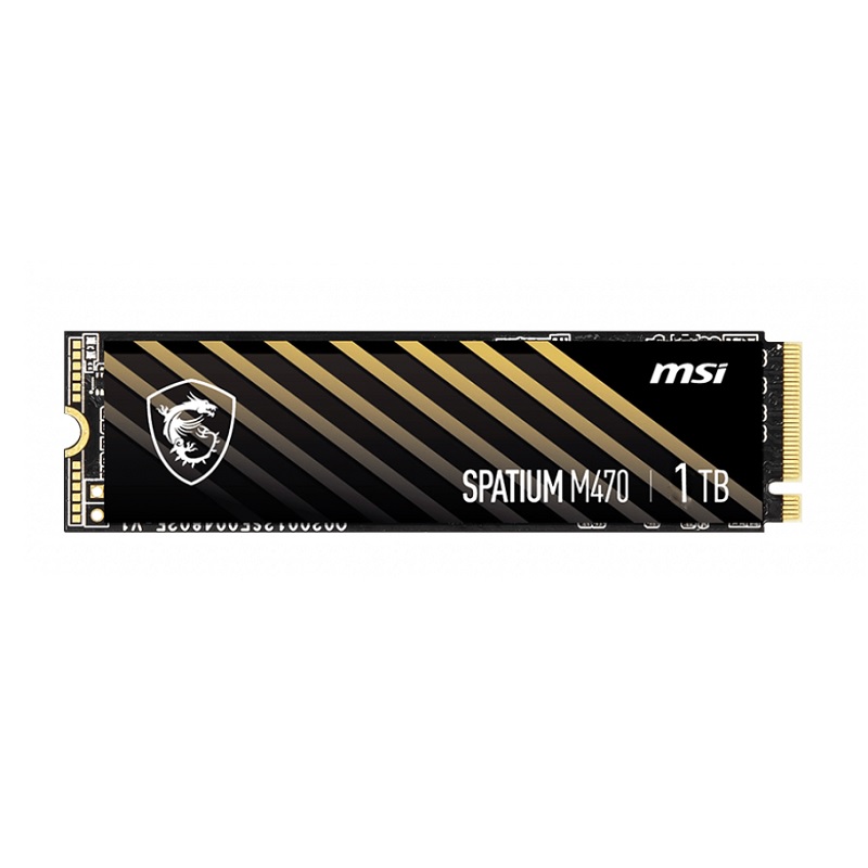 SSD MSI THKGATIUM M470 1TB M2 2280 NVMe PCIe Gen4x4 (Read/Write: 5000/4400 MB/s, 3D Nand)