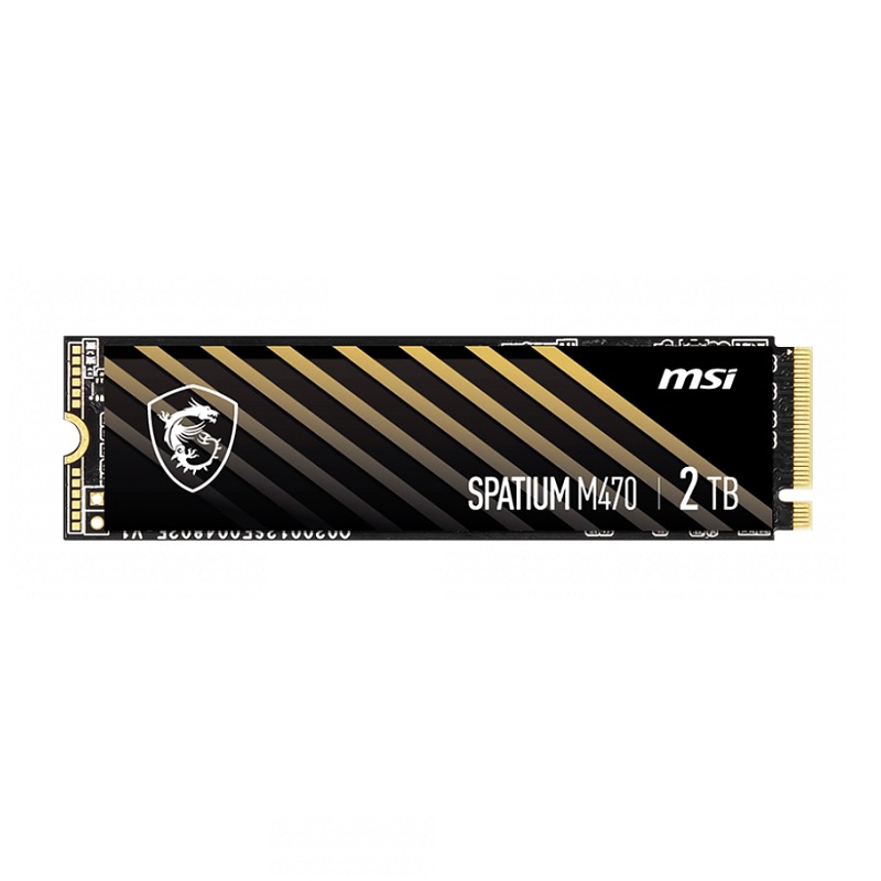 SSD MSI THKGATIUM M470 2TB M2 2280 NVMe PCIe Gen4x4 (Read/Write: 5000/4400 MB/s, 3D Nand)