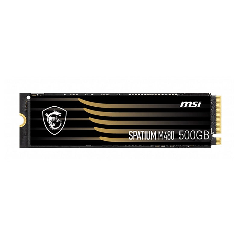 SSD MSI THKGATIUM M480 500GB M2 2280 NVMe PCIe Gen4x4 (Read/Write: 6500/2850 MB/s, 3D Nand)