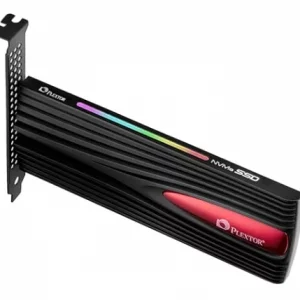 SSD Plextor PX-256M9PeY 256GB (NVMe RGB M.2 PCIe Gen 3 x4, LED RGB)
