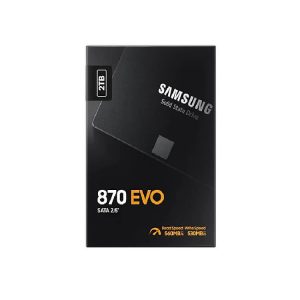 SSD SamSung 870 EVO 2TB 2.5 inch Sata 3 – MZ-77E2T0BW (Read/Write: 560/530 MB/s, MLC Nand)