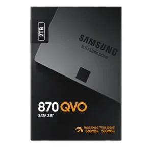 SSD Samsung 870 QVO 2TB SATA III – MZ-77Q2T0BW (2.5 inch SATA III, 4 bit MLC NAND, R/W 560MB/s – 530MB/s, 98K IOPS, 3D NAND 4 bit, 720TBW)