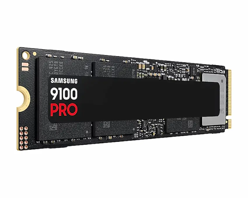 SSD SamSung 9100 PRO 1Tb PCIe Gen5x4 M2 NVMe (MZ-VAP1T0BW, R/W: 14700/13300 MB/s, V-Nand)