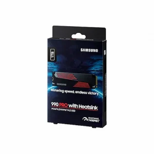 SSD Samsung 990 PRO 1TB Heatsink M.2 NVMe 2280 PCIe Gen4.0 x4 MZ-V9P1T0CW (Read/Write: 7450/6900 MB/s)