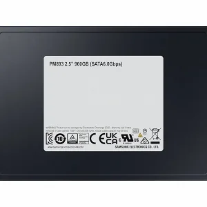 SSD Samsung PM893 960GB 2.5 inch Sata 3 – MZ-7L396000 (Read/Write: 550/520 MB/s, V-NAND TLC)