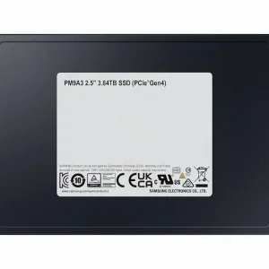 SSD Samsung PM9A3 3840GB 2.5 inch U.2 PCIe Gen4 x4 – MZ-QL23T800 (Read/Write: 6500/1500 MB/s)