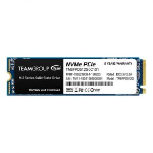 SSD Team MP33 Pro 512GB M2 2280 NVMe PCIe Gen3x4 (Read/Write: 2100/1700 MB/s)