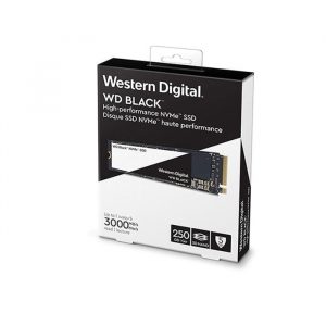 Ổ cứng SSD WD Black 250GB NVMe PCIe M.2 2280 (WDS250G2X0C)
