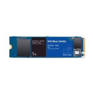 SSD WD Blue SN550 1TB M2 2280 NVMe Gen3x4 – WDS100T2B0C (Read/Write: 2600/1950 MB/s)