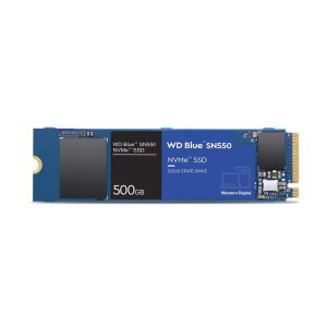 SSD WD Blue SN550 500GB M2 2280 NVMe Gen3x4 – WDS500G2B0C (Read/Write: 2400/1750 MB/s)