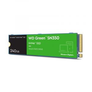 SSD WD Green SN350 240GB M2 2280 NVMe PCIe Gen3x4 – WDS240G2G0C (Read/Write: 2400/900 MB/s)