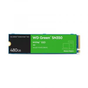 SSD WD Green SN350 480GB M2 2280 NVMe PCIe Gen3x4 – WDS480G2G0C (Read/Write: 2400/1650 MB/s)