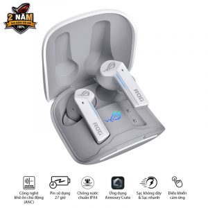 Tai nghe ASUS ROG Cetra True Wireless White