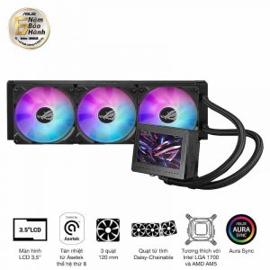 Tản nhiệt nước Asus ROG RYUJIN III 360 ARGB ( LCD 3.5 inch, ARGB)