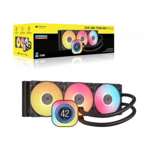 Tản nhiệt nước Corsair iCUE LINK TITAN 360 RX RGB LCD Black – CW-9061023-WW
