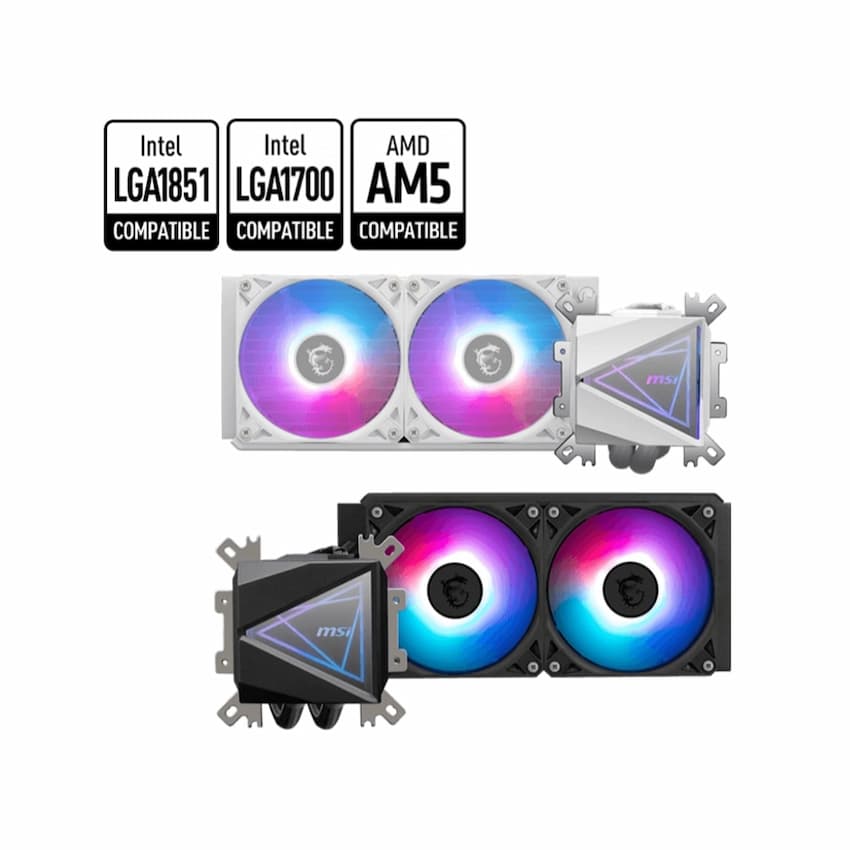 Tản nhiệt nước MSI MAG CORELIQUID I240 White