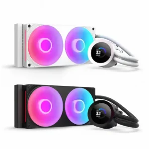 Tản Nhiệt Nước NZXT AIO Kraken Plus 240 RGB V2 (Màn hình hiển thị nhiệt độ, Black/White)